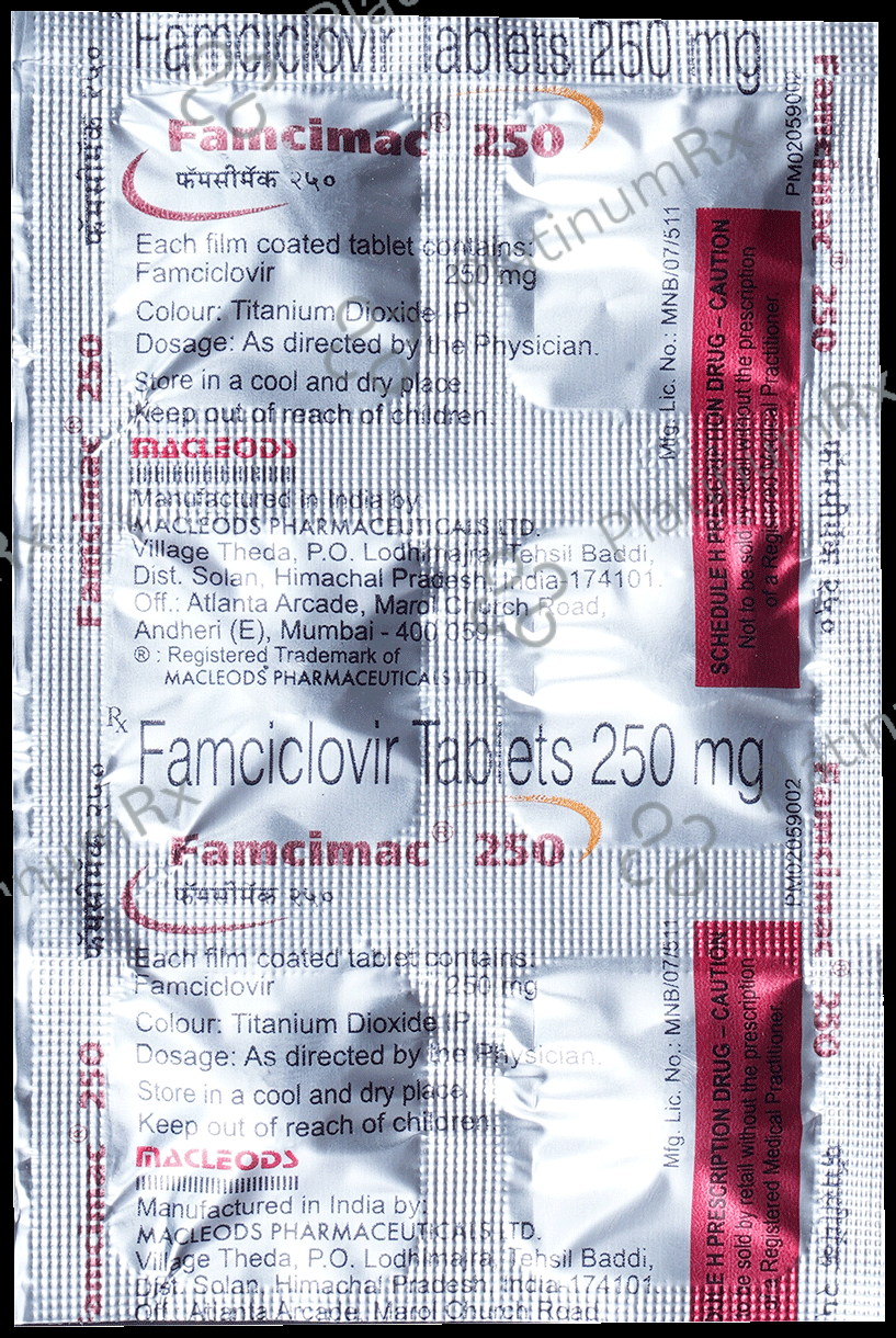 Famcimac 250mg Tablet 6s
