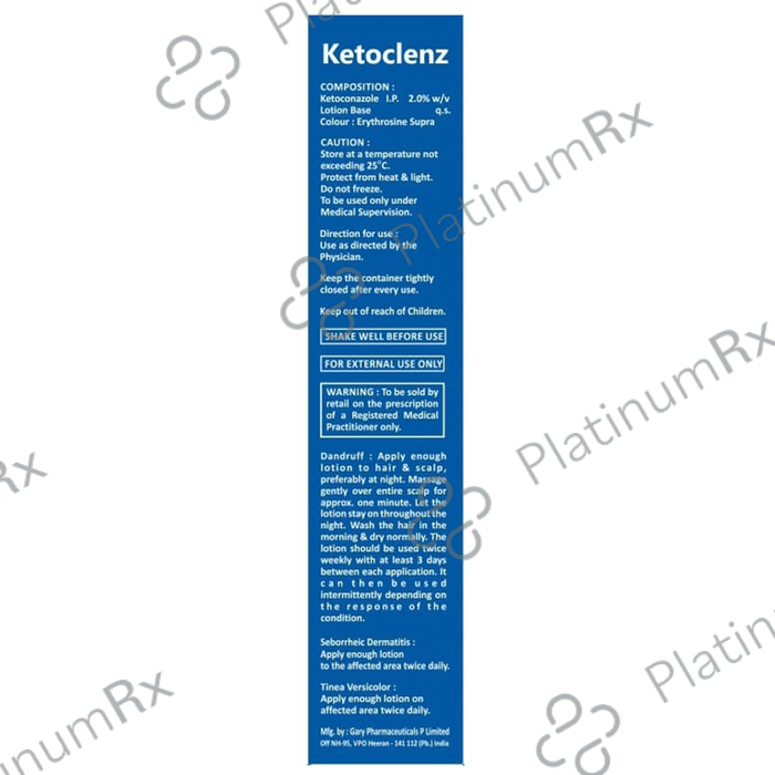Ketoclenz Stay-On Lotion