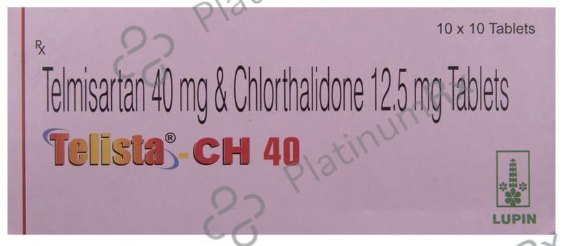 Telista CH 40/12.5mg Tablet 10s