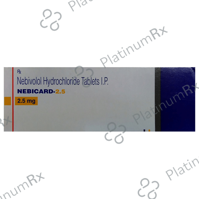 Nebicard 2.5mg Tablet 15s