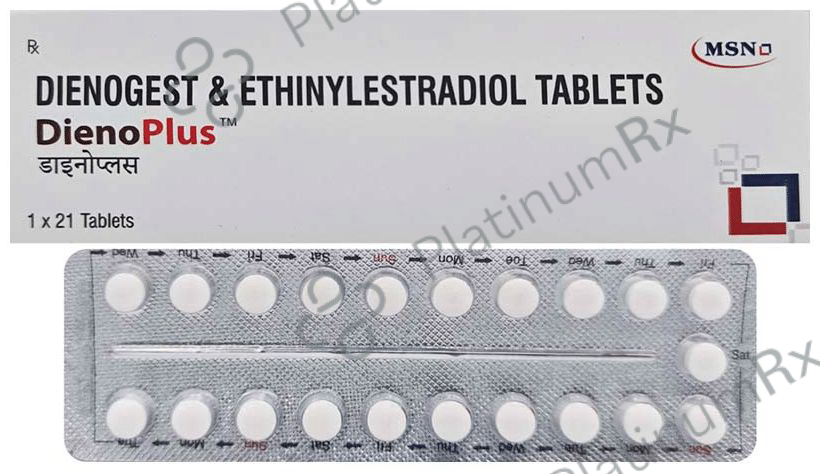 Dienoplus 2/0.035mg Tablet 21s