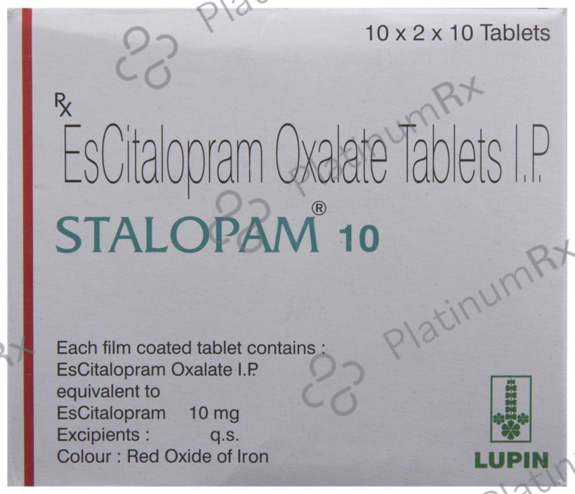 Stalopam 10mg Tablet 10s