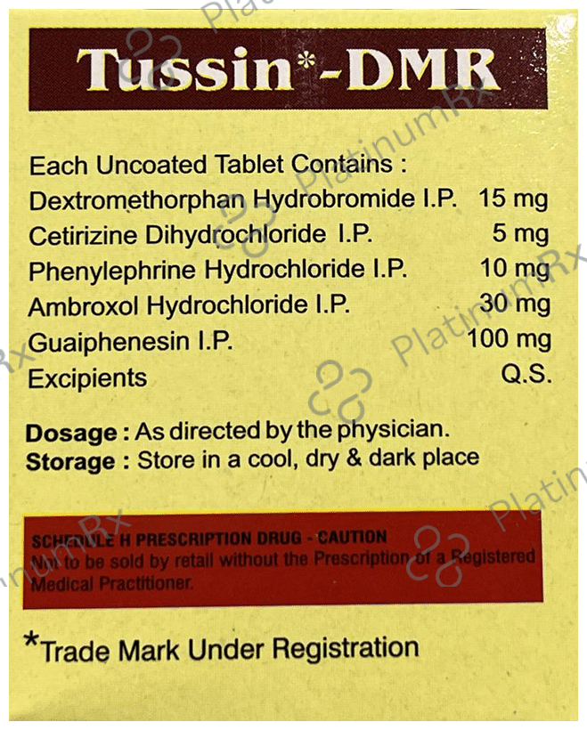 Tussin Dmr Tablet 10s