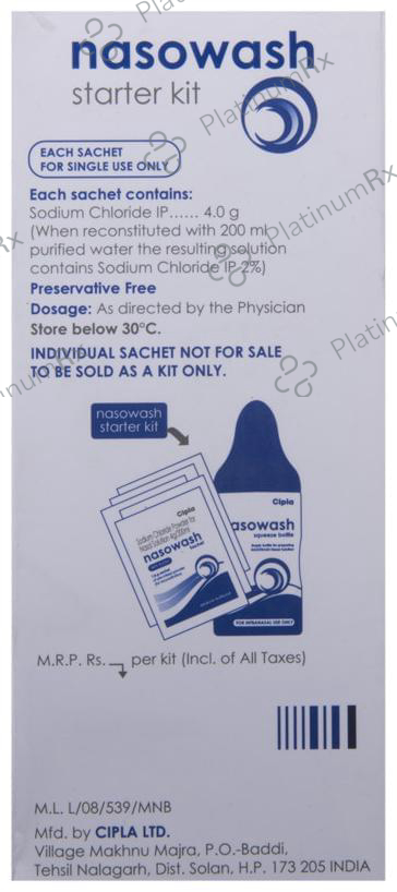 Nasowash 4gm Starter Kit 1s
