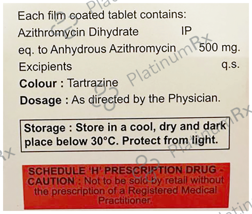Azimes 500 Tablet