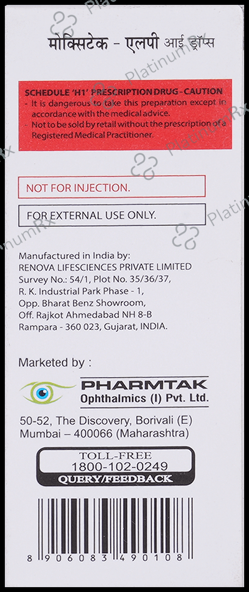 Moxitak LP Eye Drop