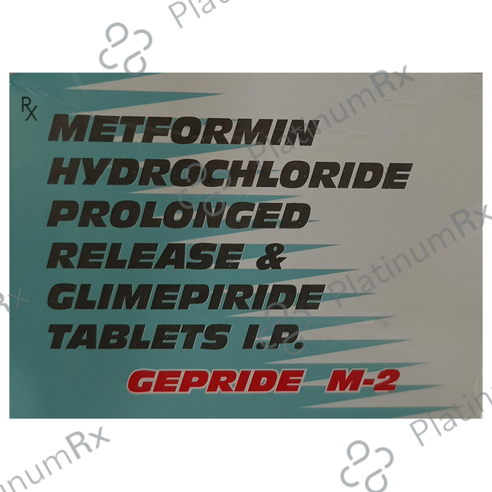 Gepride M2/500mg Tablet PR 10s