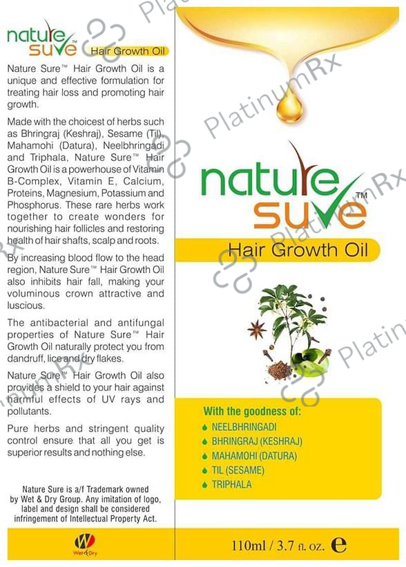 Nature Sure Hair Growth Oil