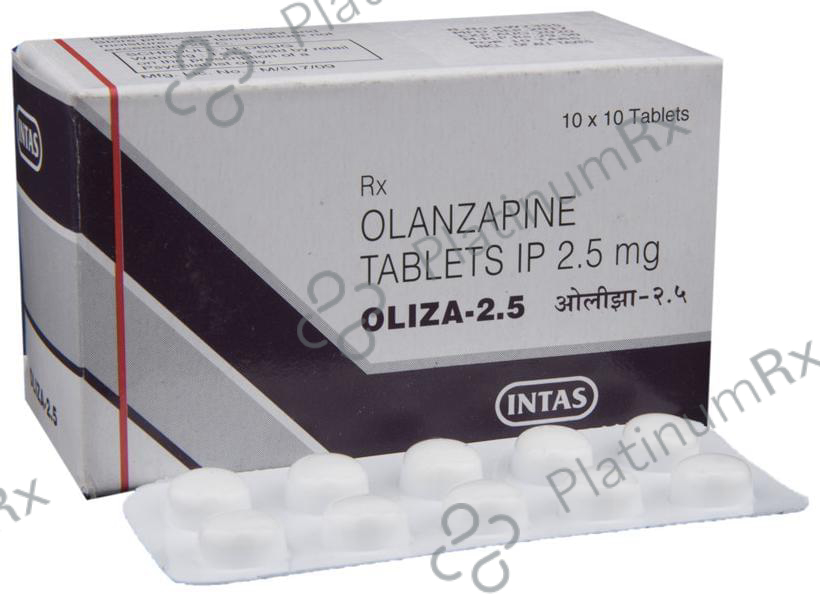 Oliza 2.5mg Tablet 10s