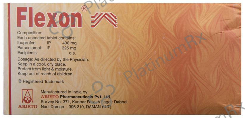 Flexon 400/325mg Tablet 15s