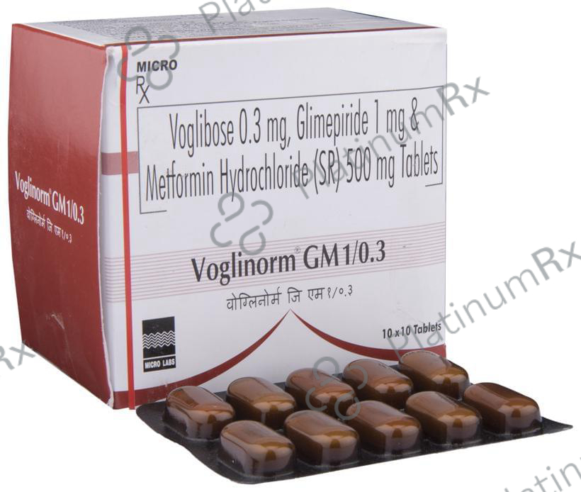Voglinorm GM 1/0.3 Tablet SR