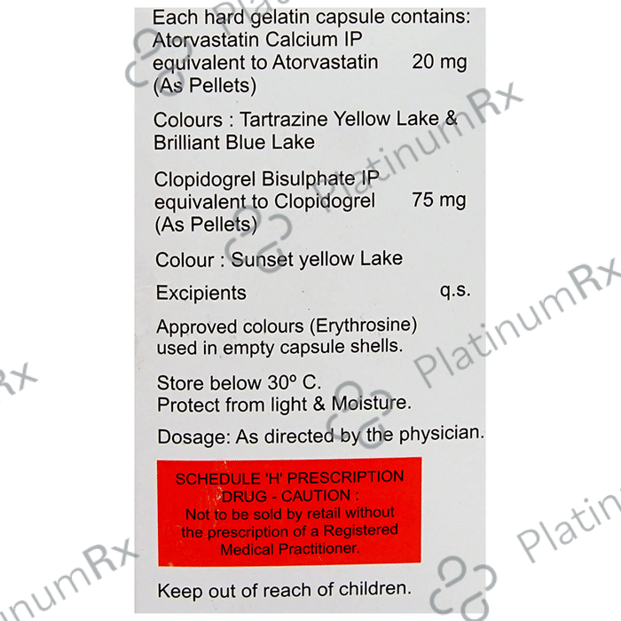 Atormac CV 20/75mg Capsule 10s