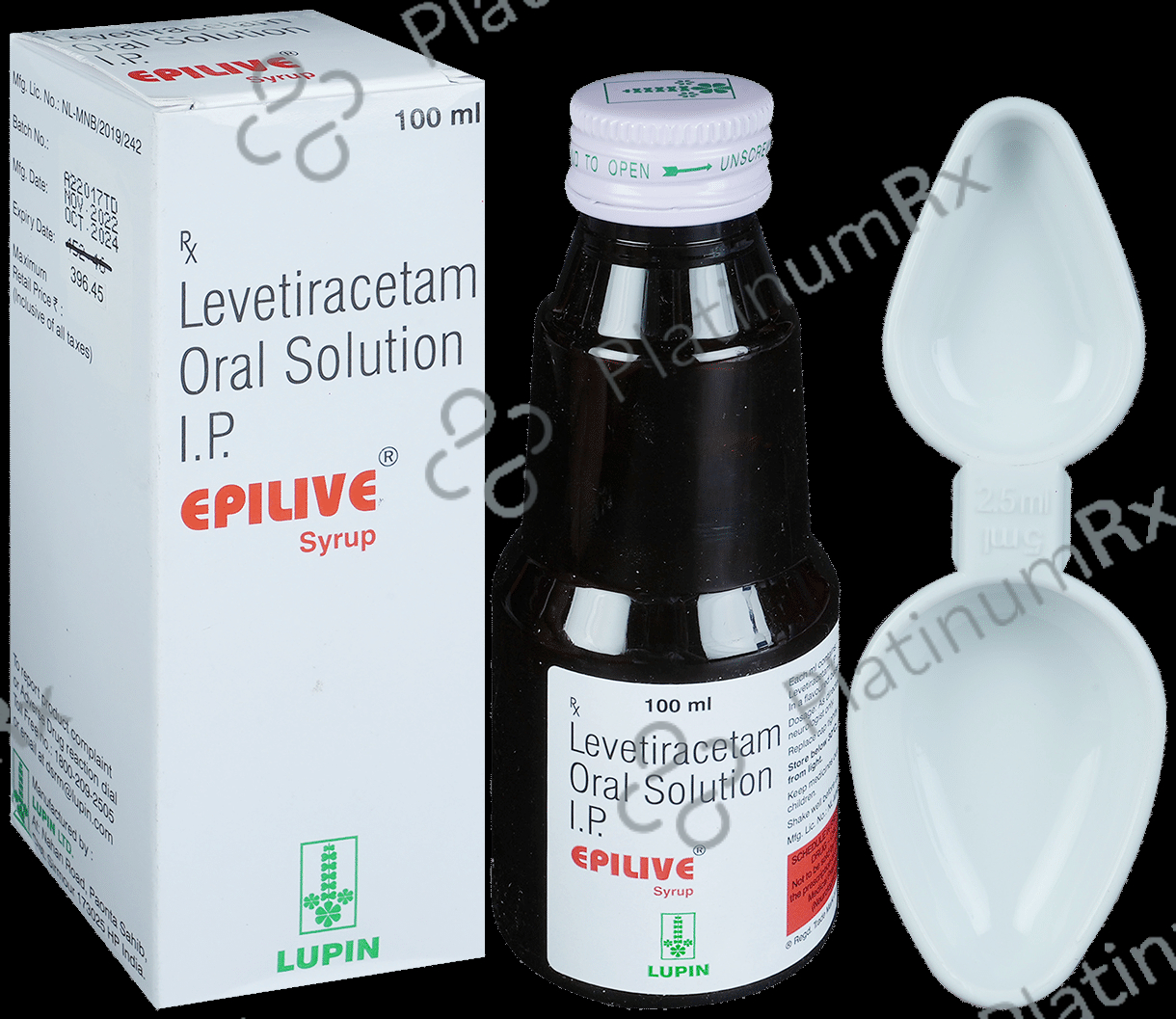 Epilive 100mg Oral Solution 100ml