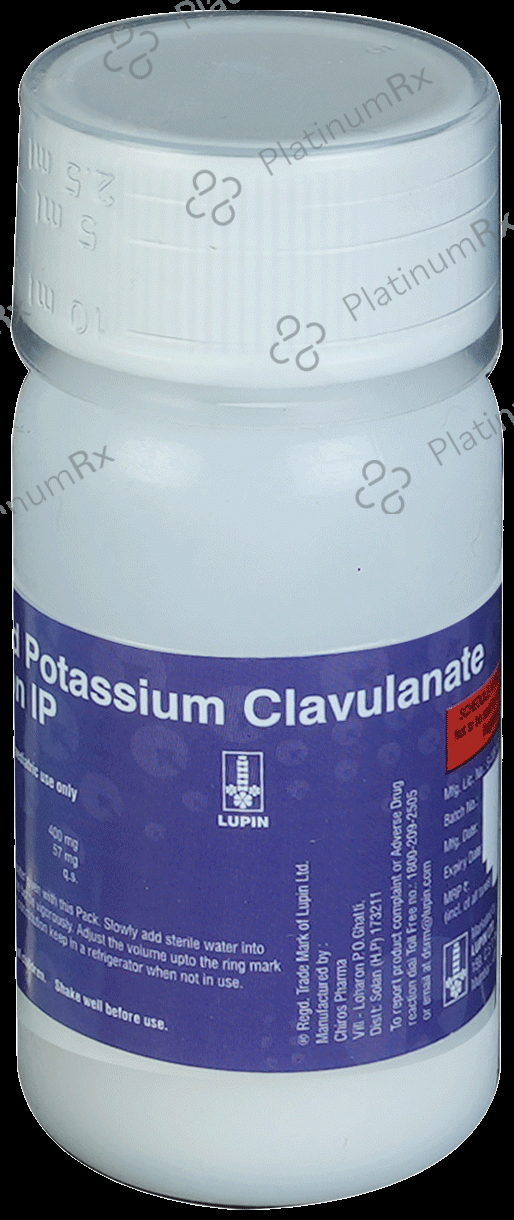 Clavidur 457mg DDS Oral Suspension