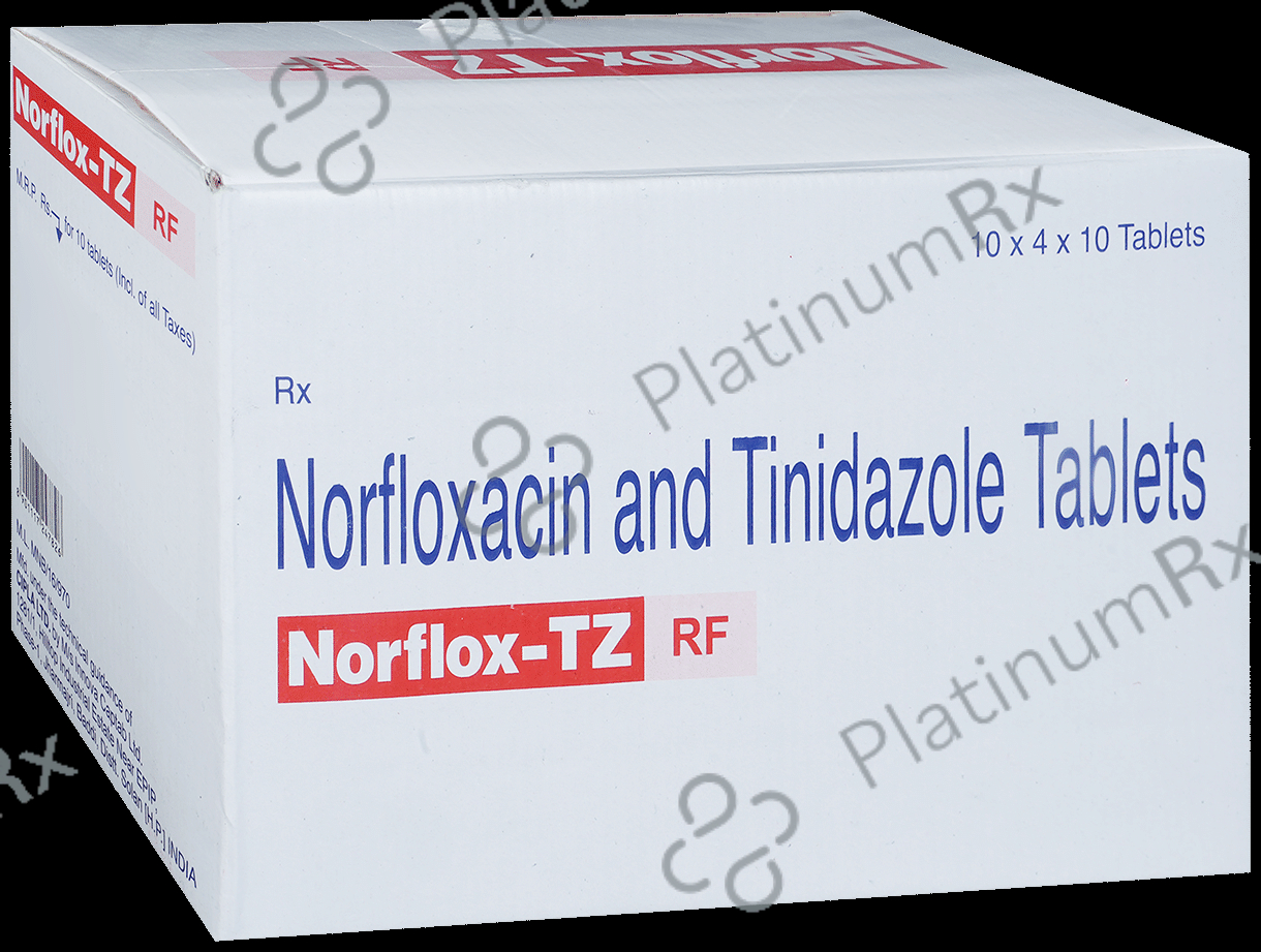 Norflox TZ RF 400/600mg Tablet 10s