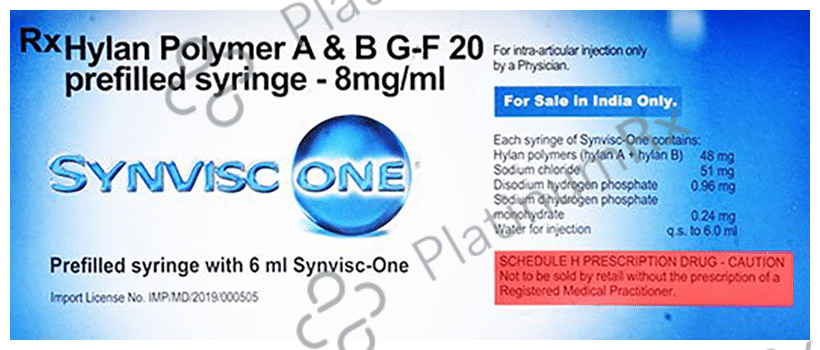 Synvisc Hylan GF 20mg Injection