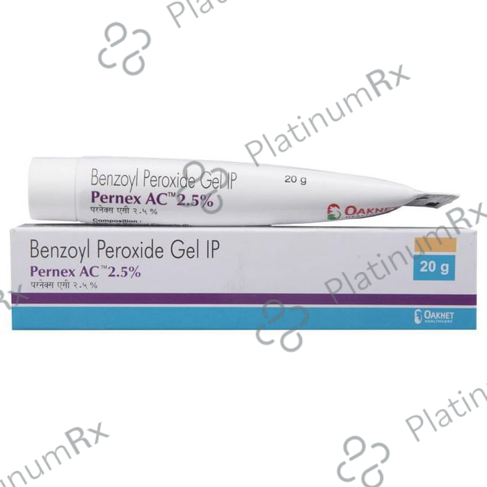 Pernex AC 2.5% Gel 20gm