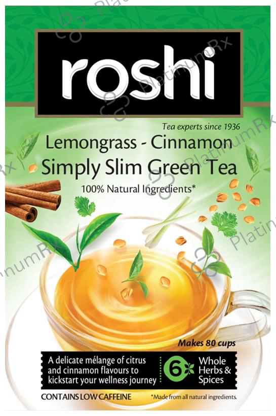 Roshi Lemongrass-Cinnamon Slim Green Tea
