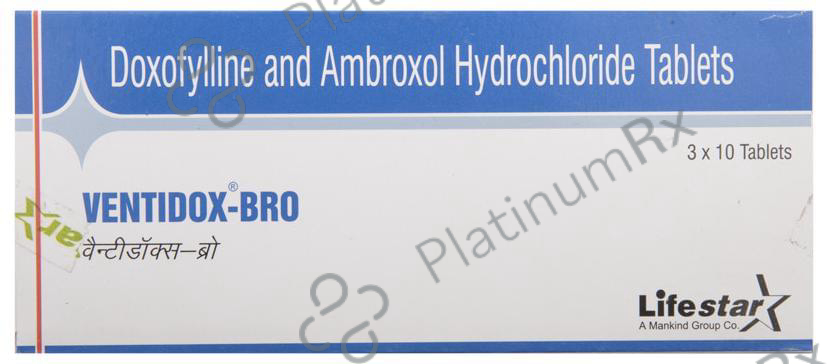Ventidox Bro 30/400mg Tablet 10s