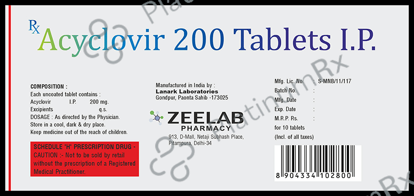 Acivix 200 Tablet