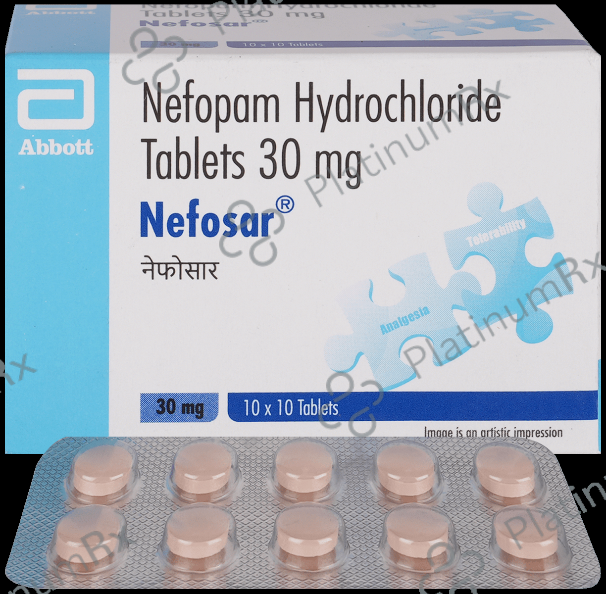 Nefosar 30mg Tablet 10s
