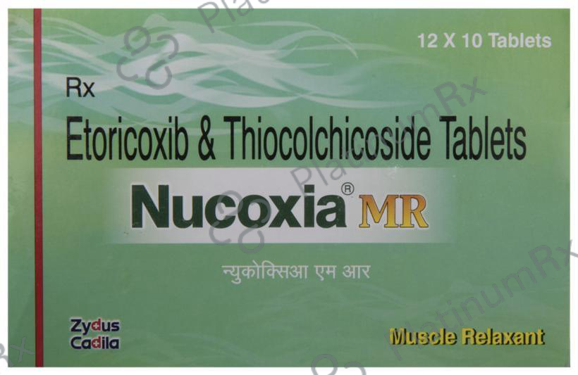 Nucoxia MR 60/4mg Tablet 10s