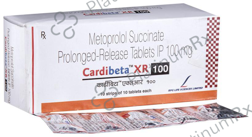 Cardibeta XR 100 Tablet