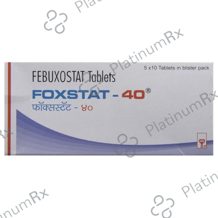 Foxstat 40mg Tablet 10s
