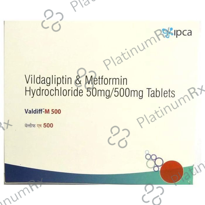 Valdiff M 500/50mg Tablet 15s