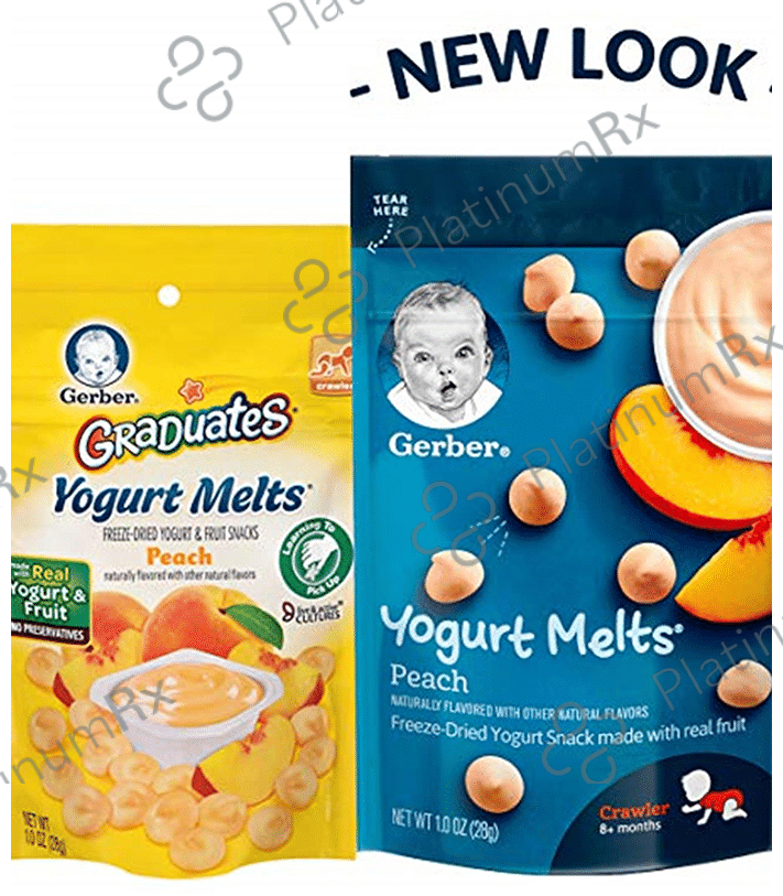 Gerber Yogurt Melts Peach