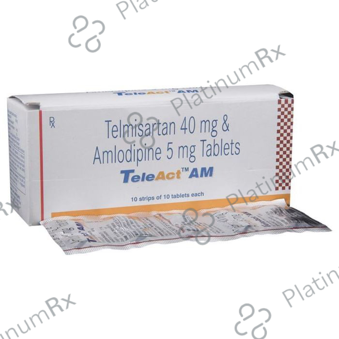 Teleact AM 5/40mg Tablet 10s