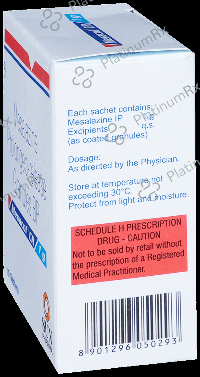 Mesacol CR 1gm Sachet 1s
