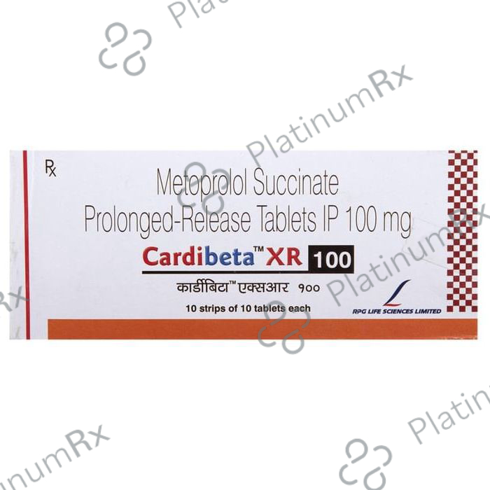 Cardibeta XR 100 Tablet