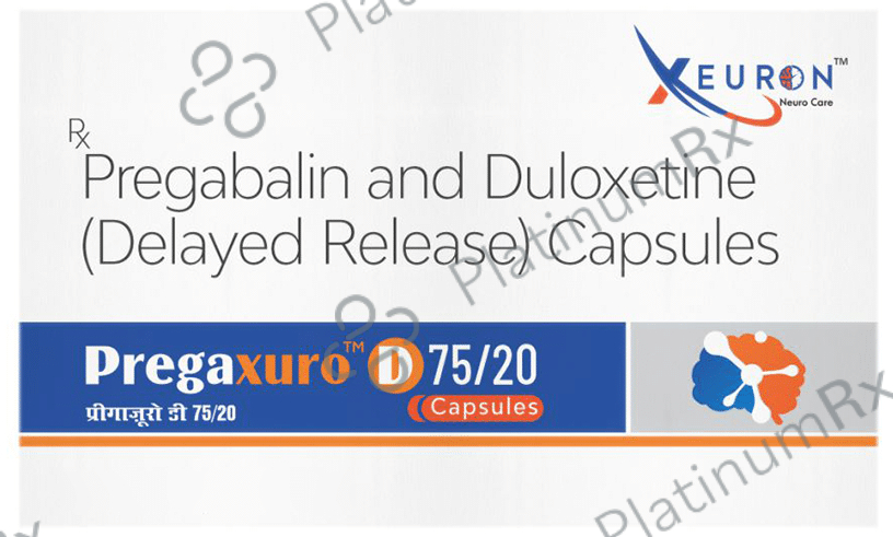 Pregaxuro D 75/20 Capsule DR