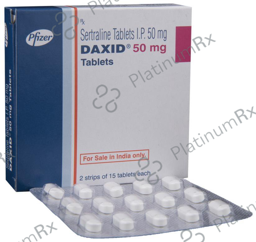 Daxid 50mg Tablet 15s