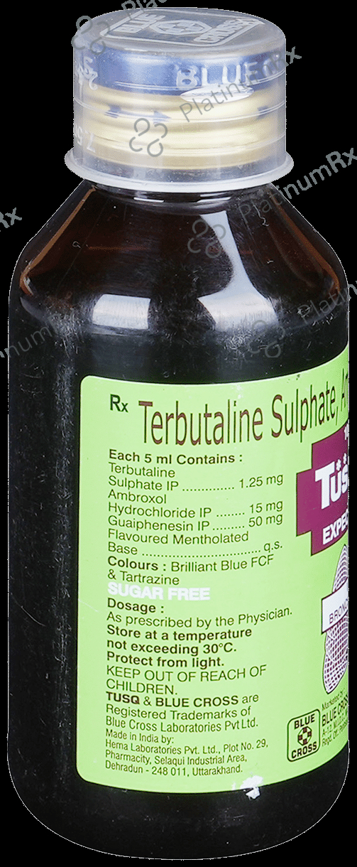 Tusq-X Plus SF Syrup