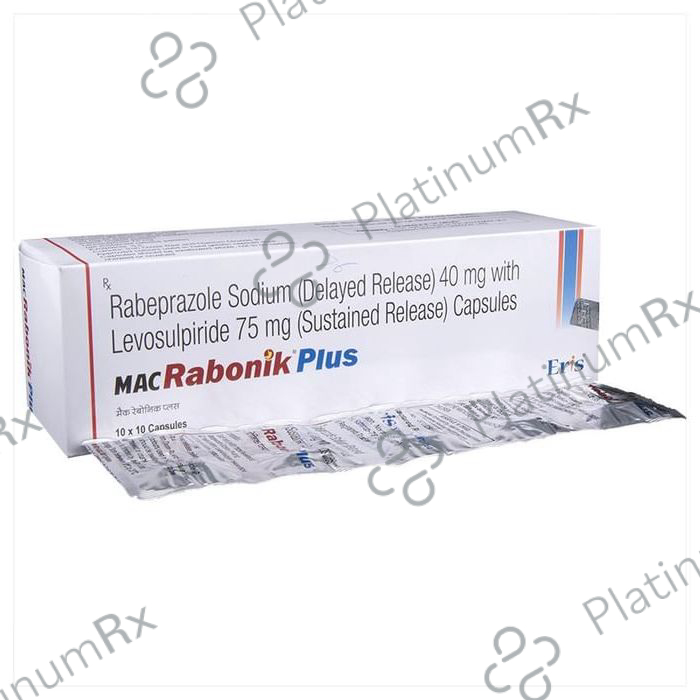 Mac Rabonik Plus 75/40mg Capsule SR 10s