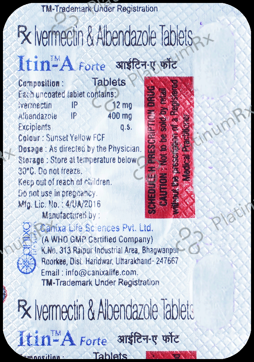 Itin-A Forte Tablet 1 Tablet