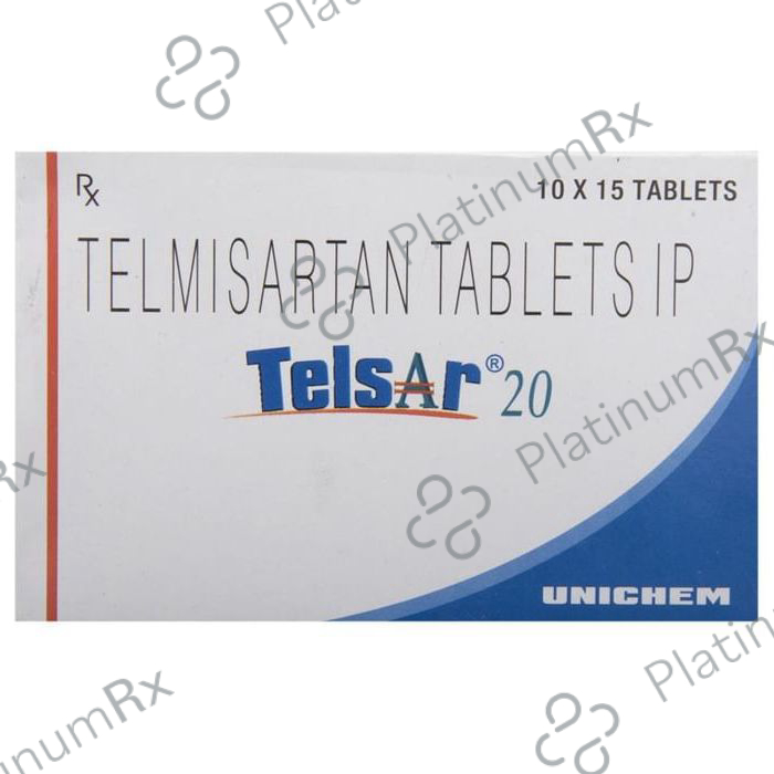 Telsar 20mg Tablet 15s