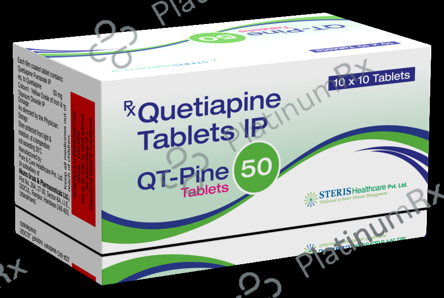 QT Pine 50mg Tab 10s