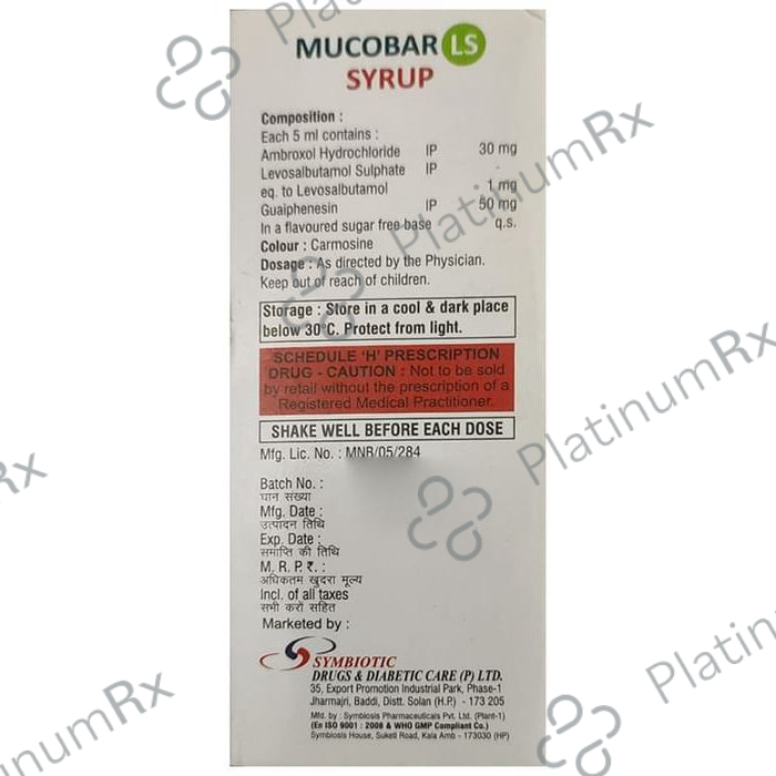 Mucobar LS Syrup