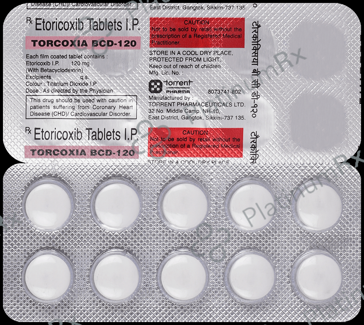 Torcoxia BCD 120 Tablet