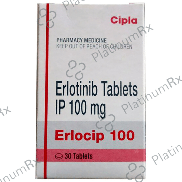 Erlocip 100mg Tablet 30s