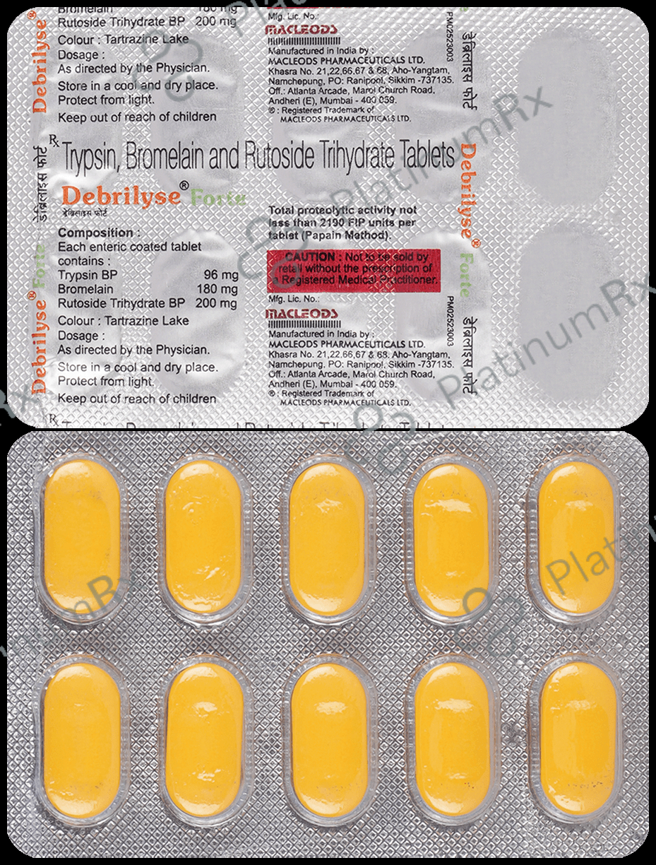 Debrilyse Forte Tablet 10s
