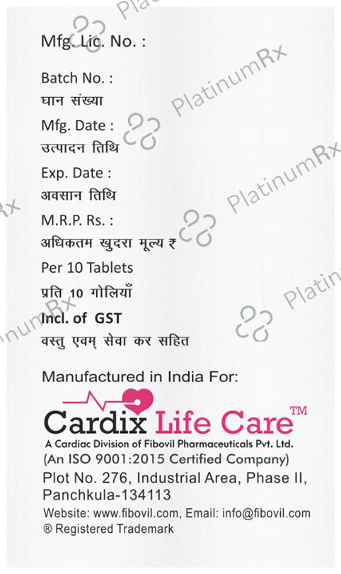 Mexfib G Forte 4mg/1000mg Tablet