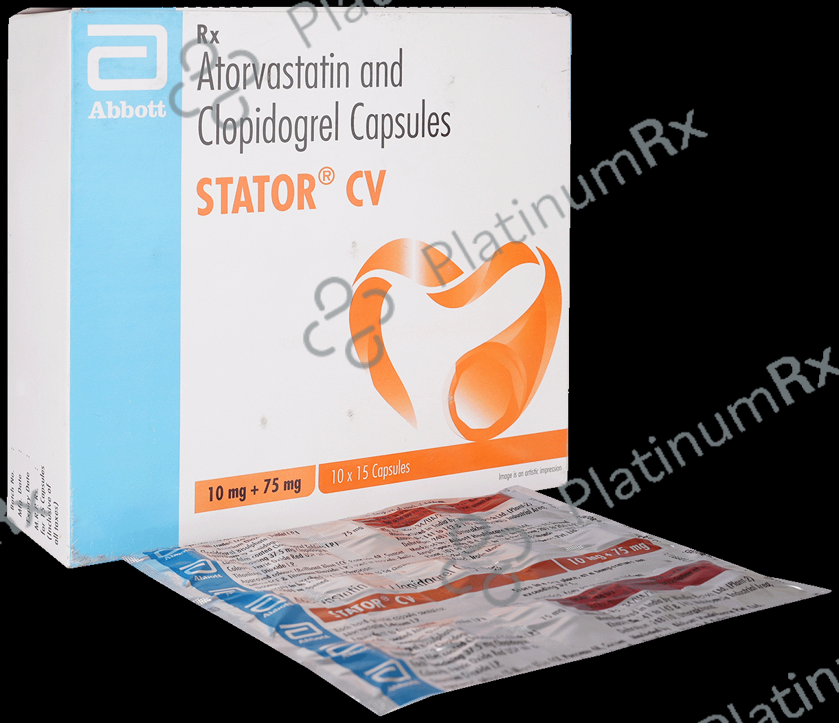 Stator CV 10/75mg Capsule 15s