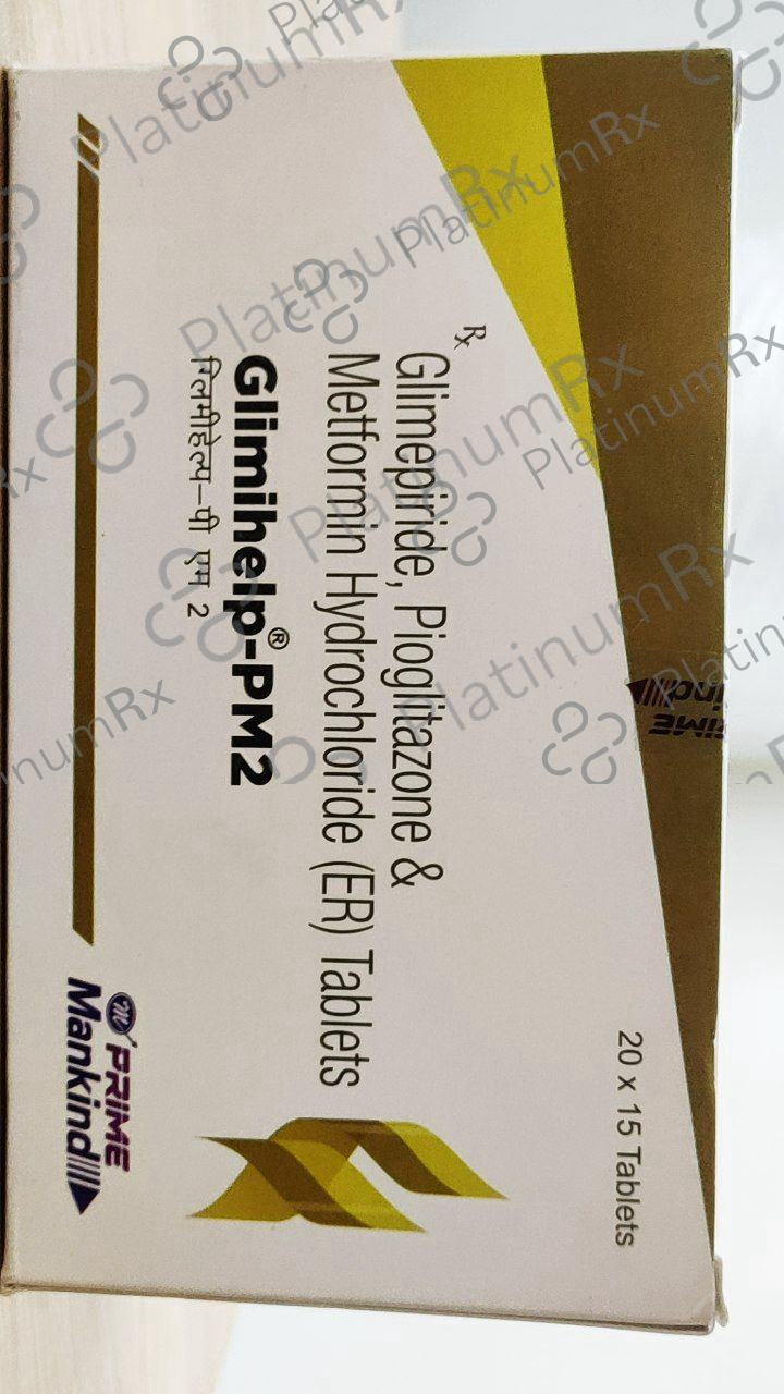 Glimihelp PM 2/500/15mg Tab 15s