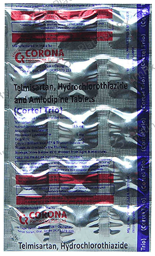 Cortel Trio 5/12.5/40mg Tablet 15s