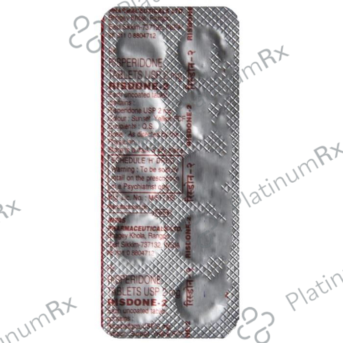 Risdone 2mg Tablet 10s