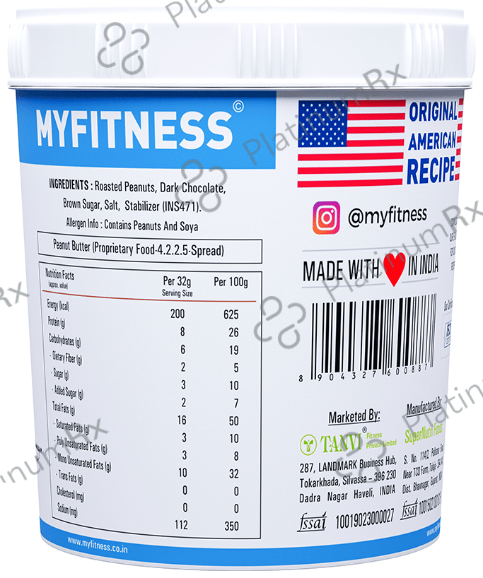My Fitness Peanut Butter Chocolate Crunchy 1 kg